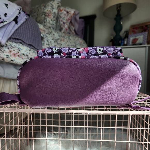 Disney Purple and Pink Nightmare Before Christmas Backpack - Picture 4 of 8